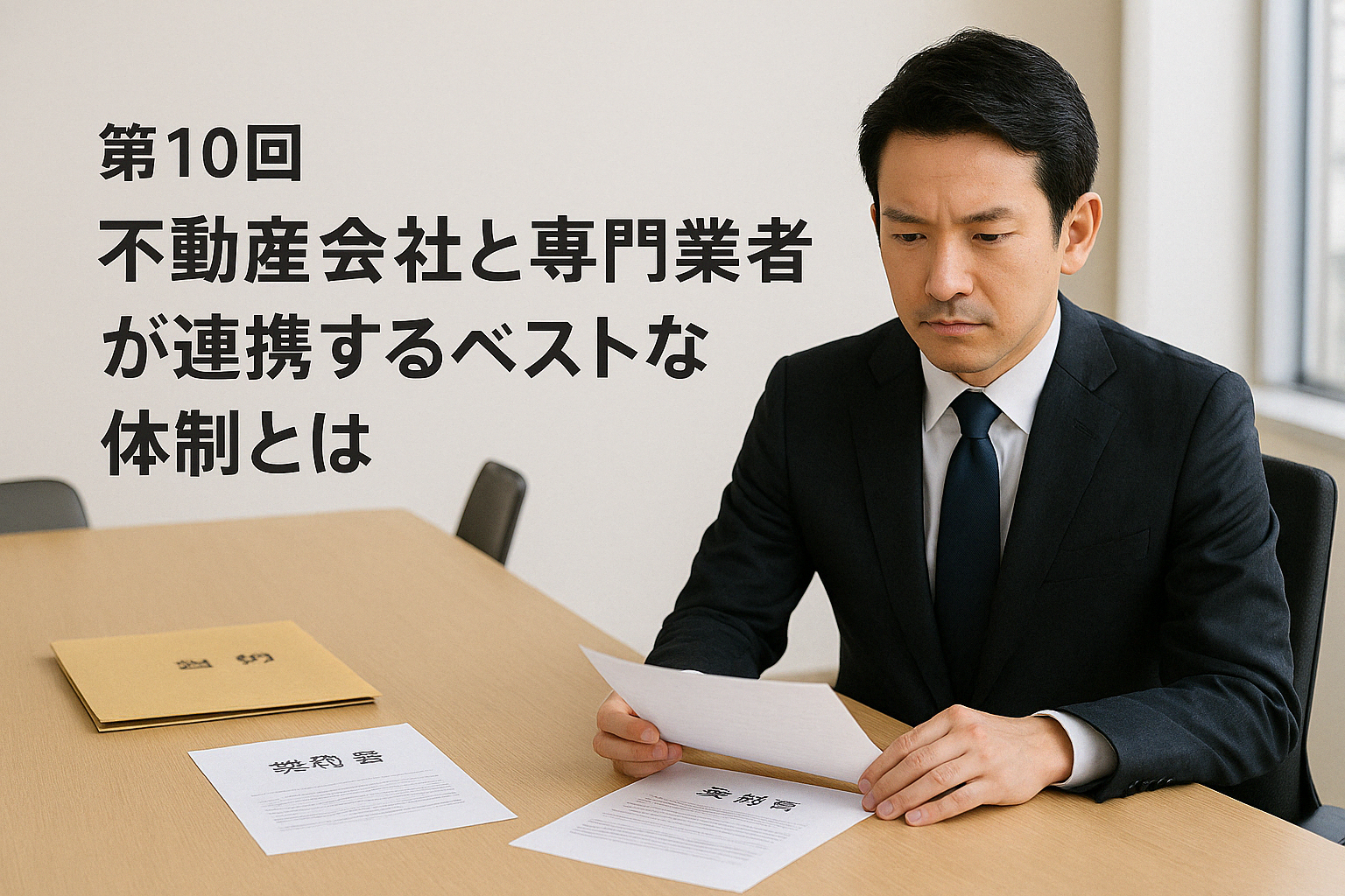 不動産会社と専門業者が連携するベストな体制とは