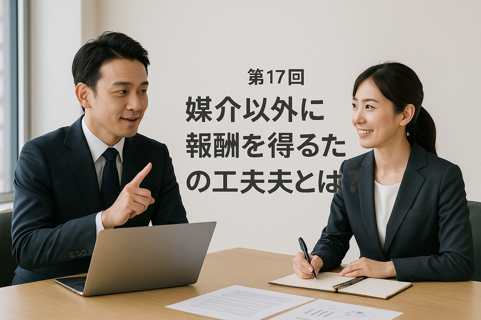 媒介以外に報酬を得るための工夫とは？
